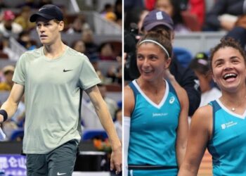 A Shanghai Sinner vince e vola agli ottavi, Errani-Paolini vincono il trofeo di Pechino