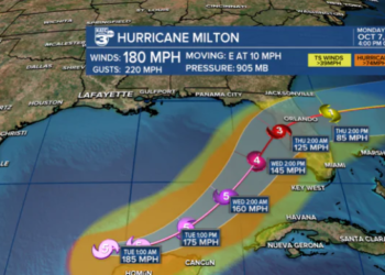 Catastrofico uragano sta per colpire la Florida, potrebbe essere il più grande di sempre