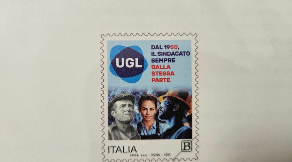 Ugl celebra i suoi 75 anni con un francobollo commemorativo