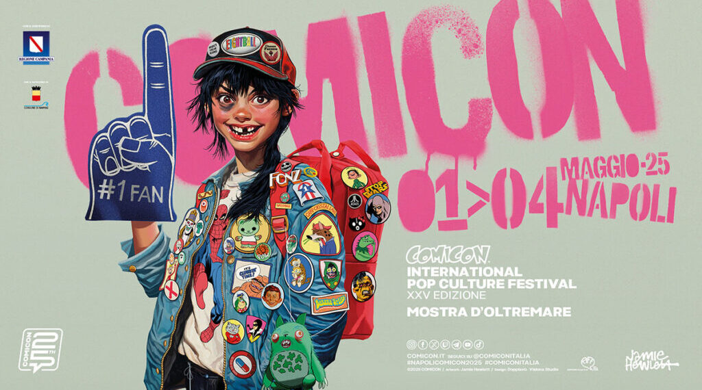 L’1 maggio a Napoli torna il Comicon: 600 eventi e 450 ospiti internazionali