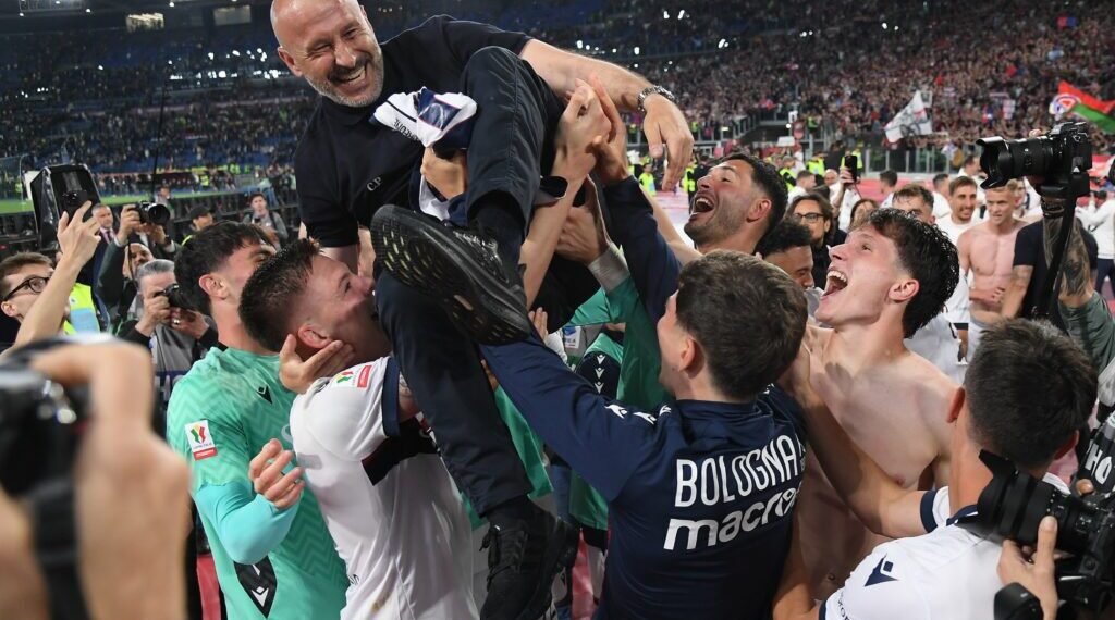 Coppa Italia, trionfo storico del Bologna: Ndoye stende il Milan, festa dopo 51 anni