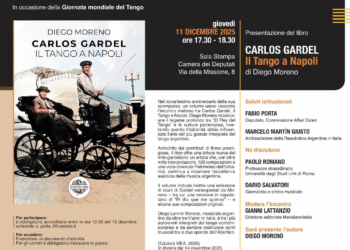 L’on. Fabio Porta promuove la presentazione del libro «Carlos Gardel. Il Tango a Napoli» di Diego Moreno presso la Camera dei Deputati