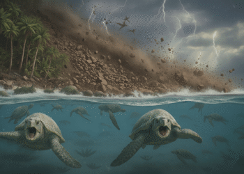 Scoperte sul Conero migliaia di impronte di tartarughe preistoriche in fuga da un terremoto